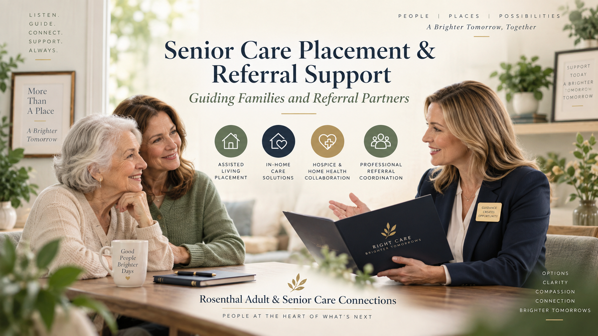 Southern California Assisted Living Placement & Care Referral Network